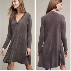 Anthropologie Dolan Left Coast Collection XS Gray Dress